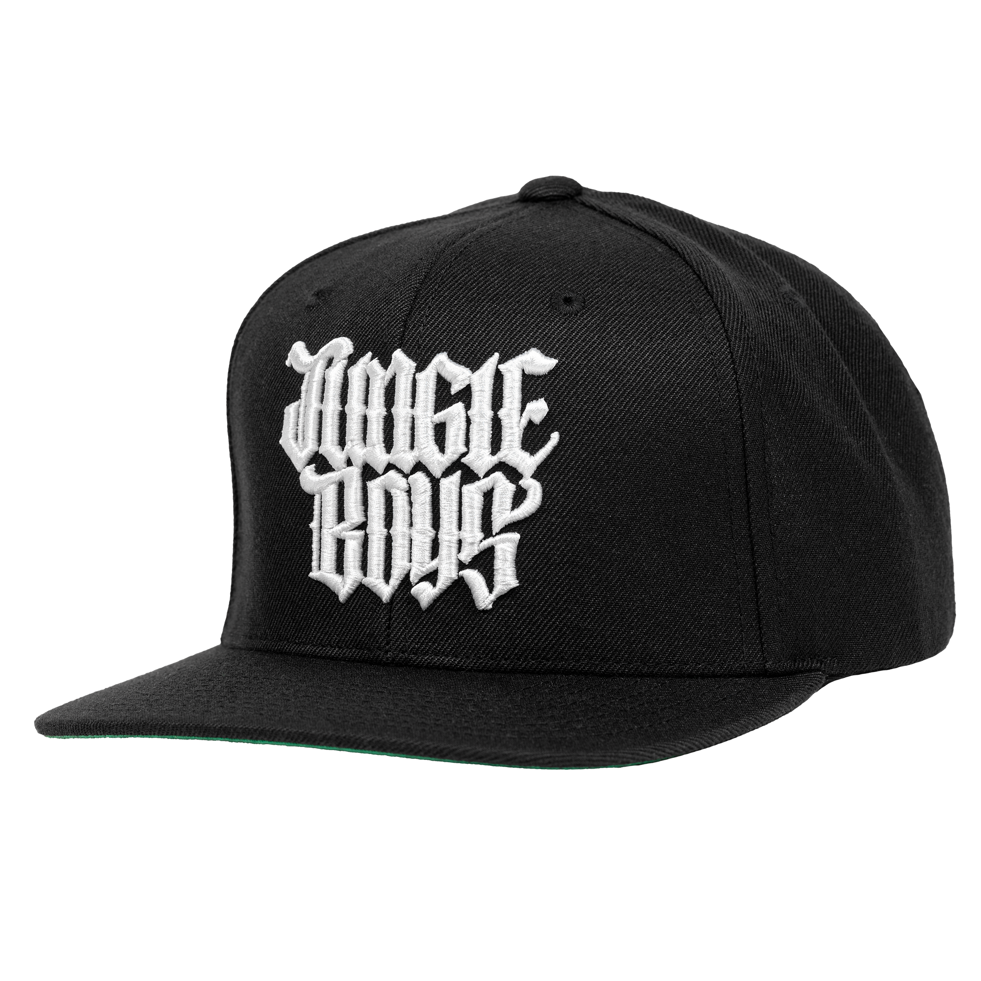 JB Script Snapback (Black) – Jungle Boys Clothing
