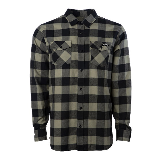 JB Flannel (Olive)