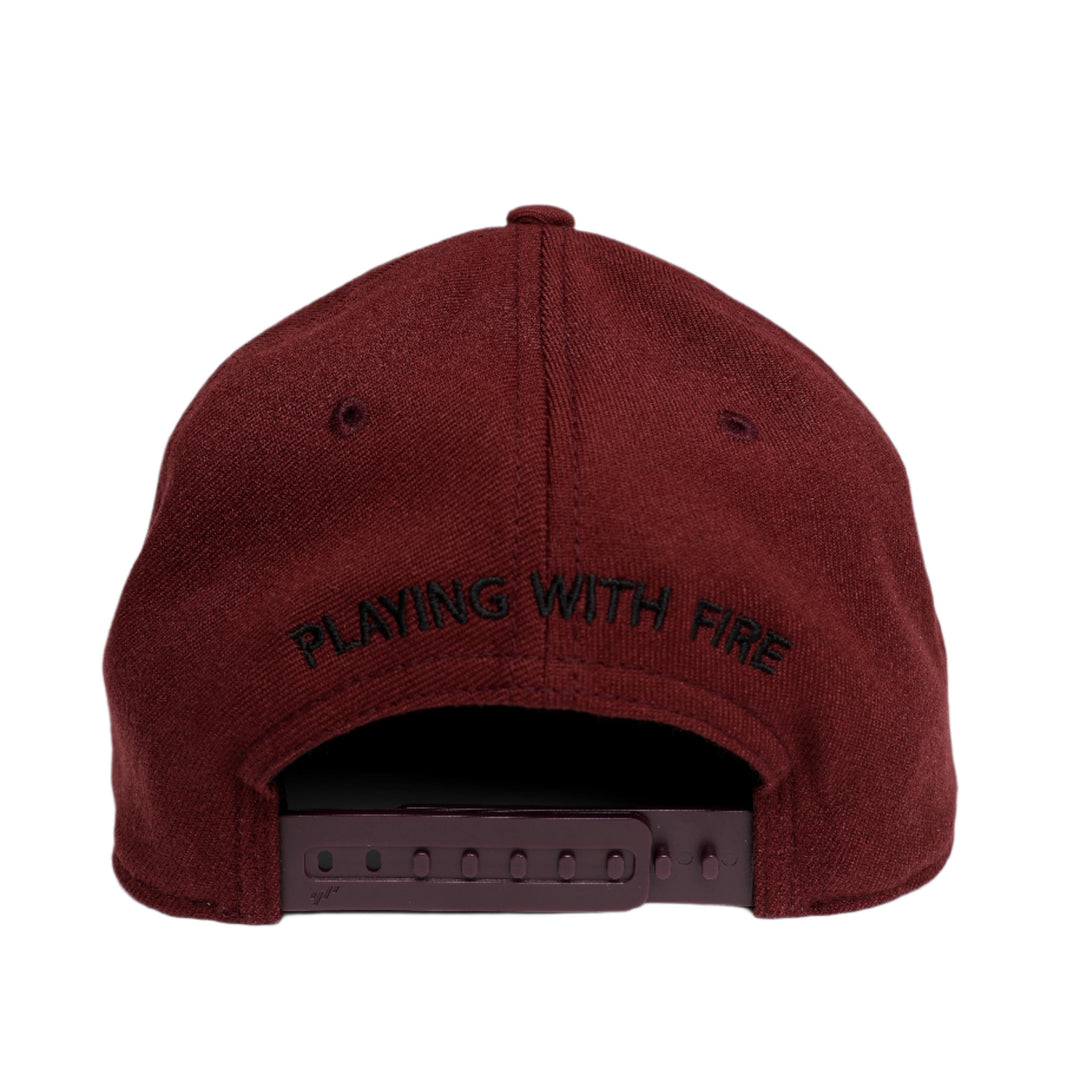 JB Snapback (Burgundy)