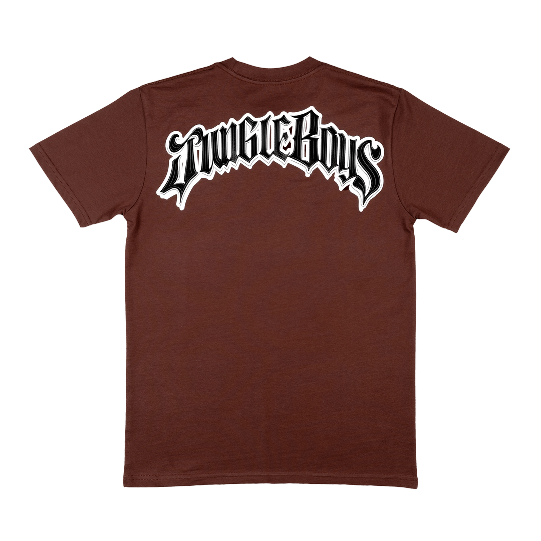 JB Script Tee (Chestnut)