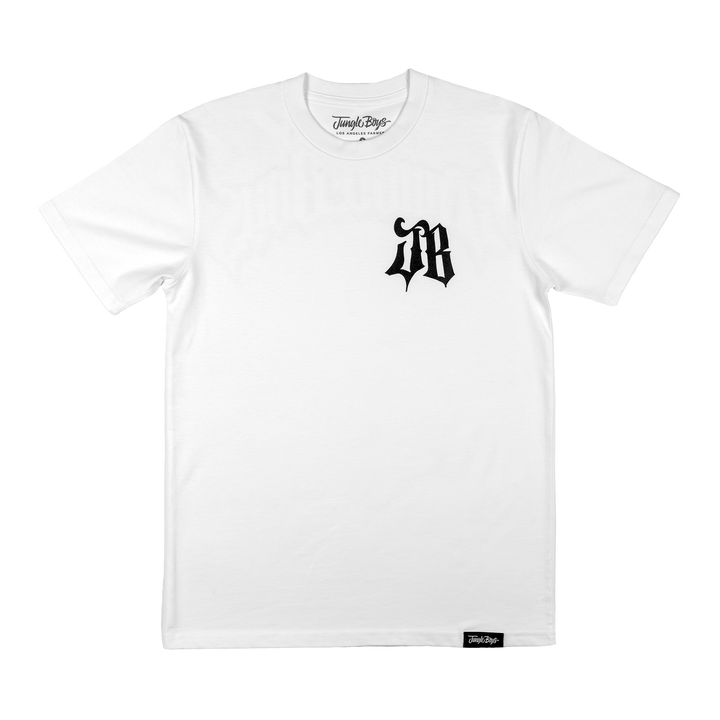 JB Script Tee (White)
